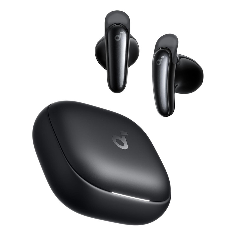 هدفون بلوتوثی توگوشی انکر مدل Soundcore Liberty Buds، مجهز به Adaptive ANC 3.0، پشتیبانی از Hi-Res Audio و کدک LDAC، عمر باتری 7 ساعت و محفظه شارژ 30 ساعته، 4 میکروفون هوش مصنوعی، بلوتوث 6.1 و مقاومت در برابر رطوبت و عرق